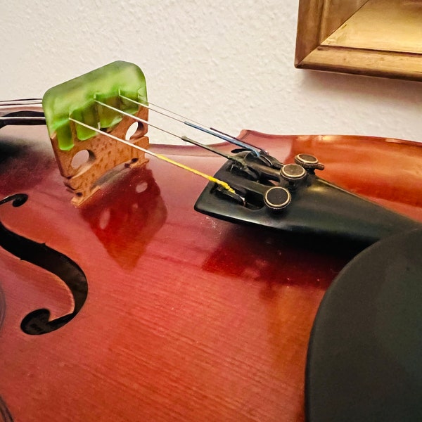 Violin Mute, Kleurrijke aanpasbare viool oefen dempt.
