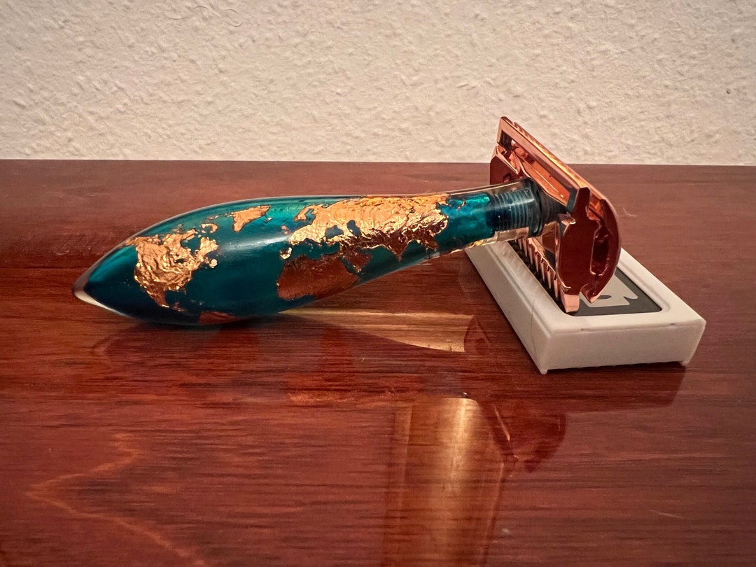 Metal Razor Map World Map Designed Safety Razor- 3D Printed & Hand Finished - Etsy