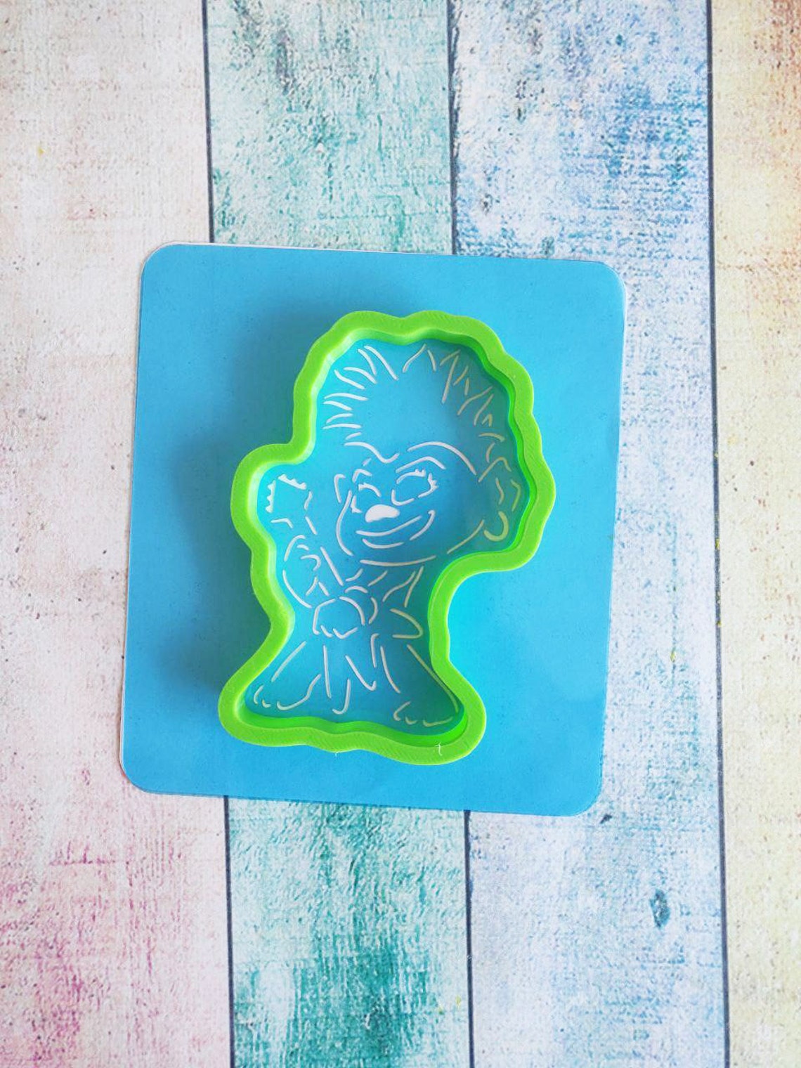 This cartoon Cookie Cutters and Stencils set Etsy