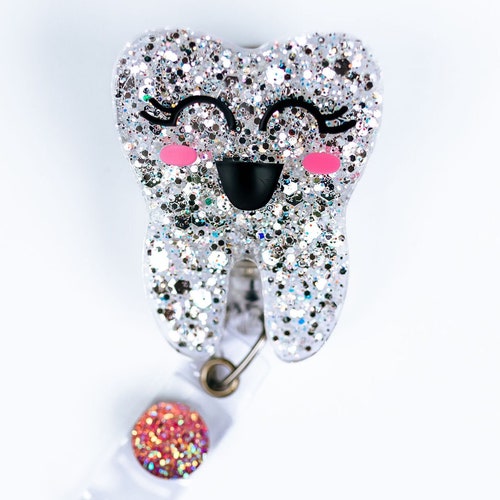 Tooth Badge Reel Dental Assistant Badge Reel RDA Badge Etsy