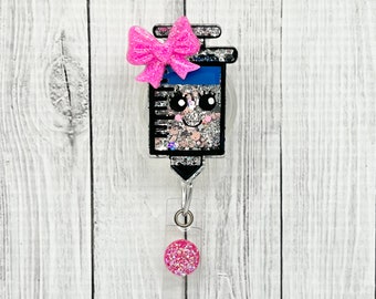 Syringe Badge Reel