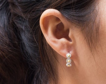 Philip Jones Collana Ciondolo Margherita "Thank You For Helping Me Grow" – Zirconia Gialla, Placcato Argento