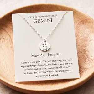 Gemini top swarovski jewellery