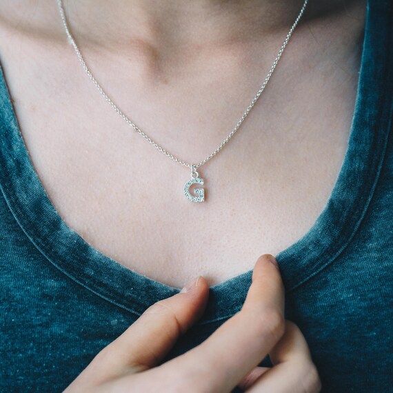 Swarovski initial necklace new arrivals