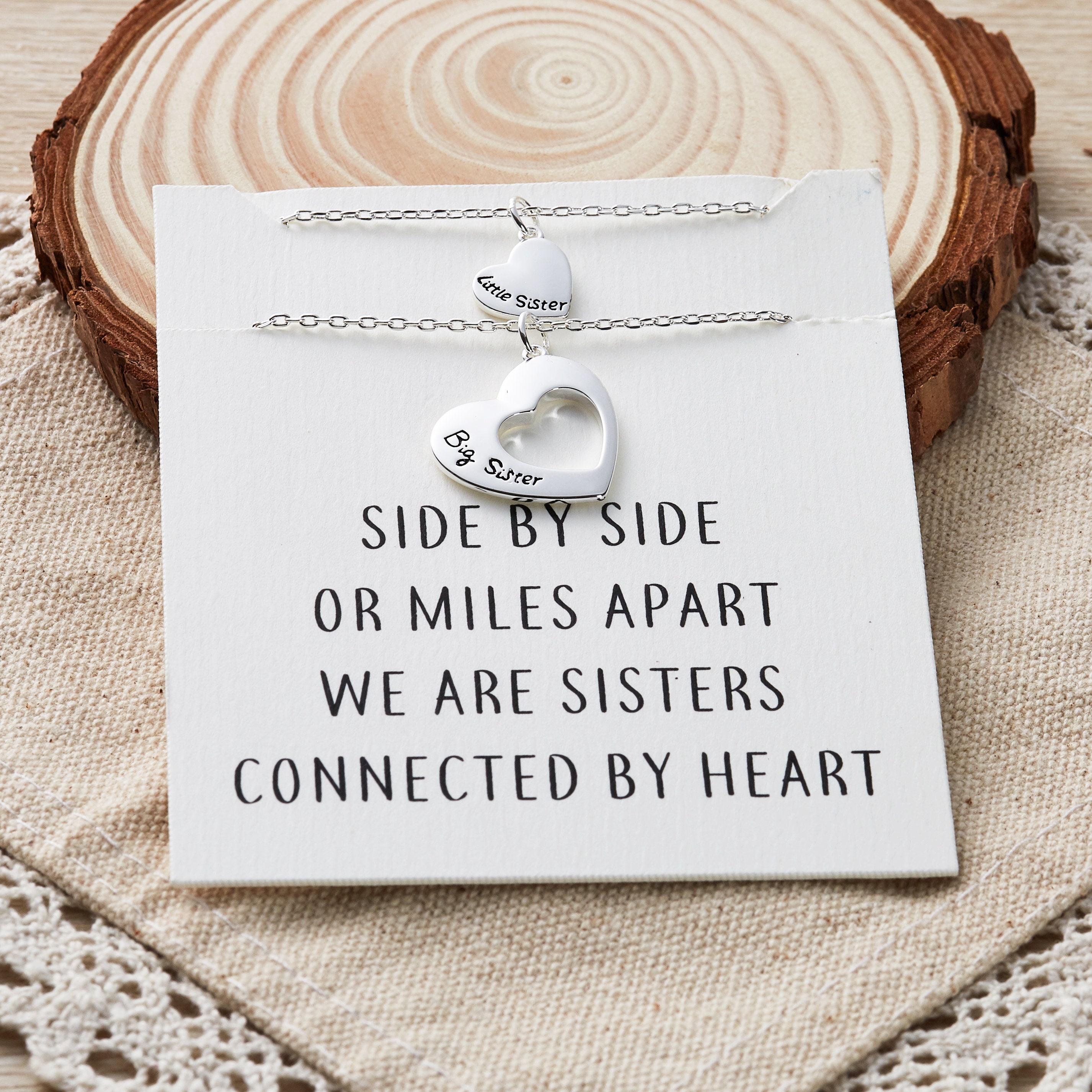 Big Sister, Little Sister, Middle Sister, Personalized Gift for Sisters, Big  Sis Gift, Mid Sis, Lil Sis Gift, Sister Necklaces, 3 Sisters - Etsy