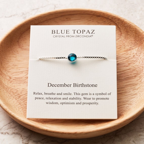 December on sale birthstone bracelet