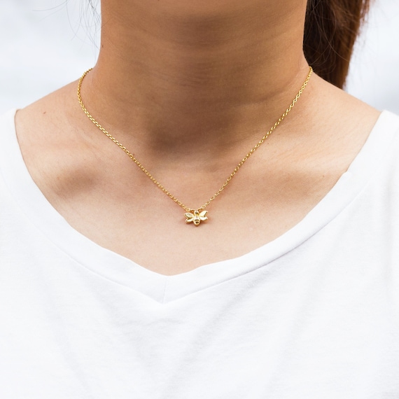 Bumble Bee Necklace Gold – Kelly Jay Jewellery