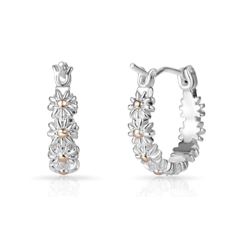 Daisy Hoop Earrings by Philip Jones Etsy UK