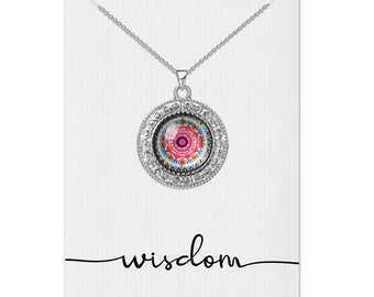Wisdom Mandala Necklace by Philip Jones