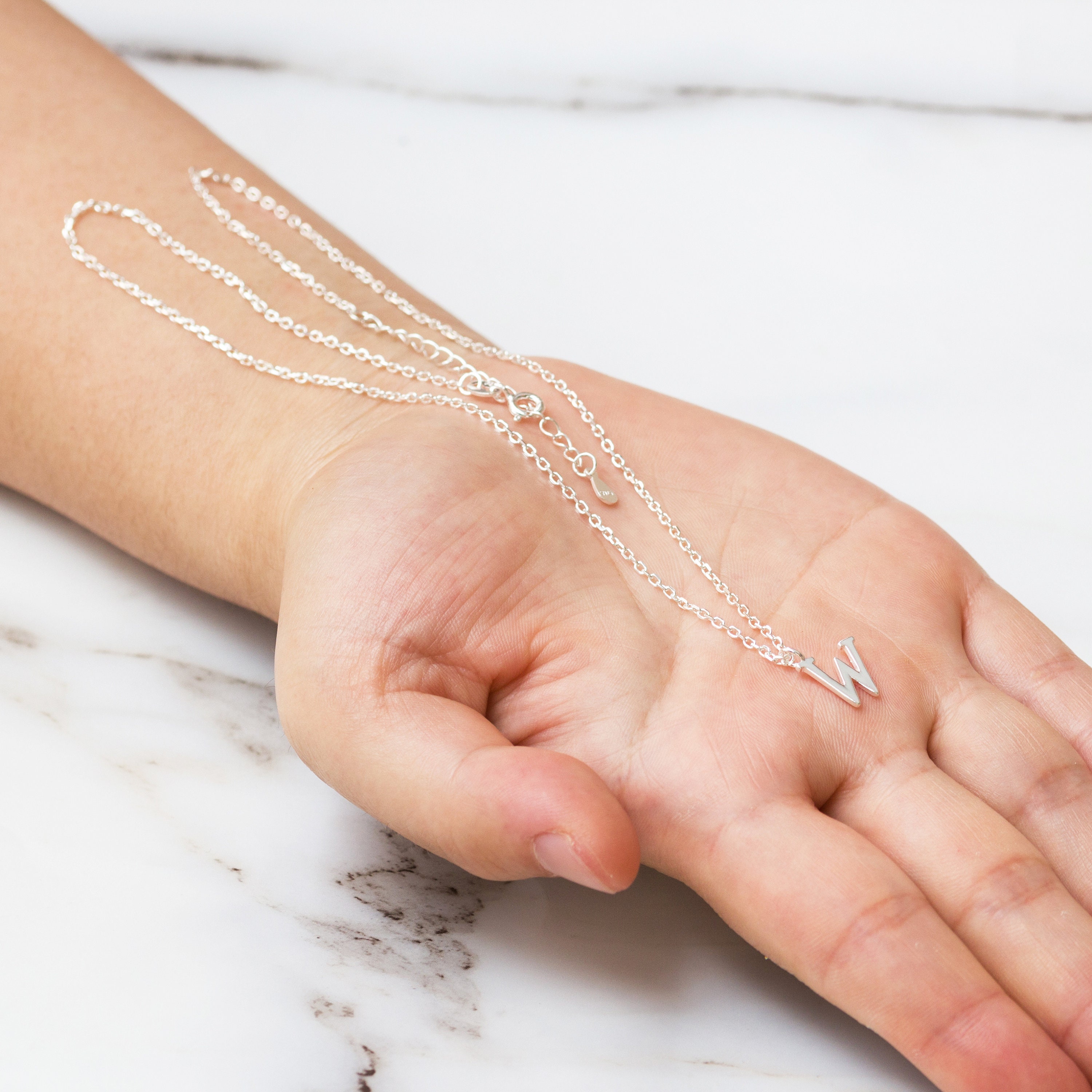 w necklace silver
