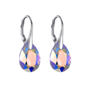 Gioielli Argento 925 Set Con Cristalli - Collana E Orecchini A - Foto 9