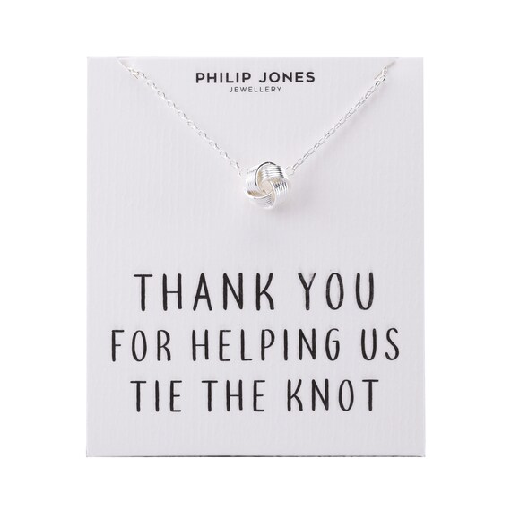 Knot Necklace - Etsy 