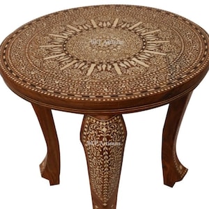 Inlay Coffee Table|Inlaid Coffee Table| Bone Inlay Coffee Table| End table| Bone Inlay