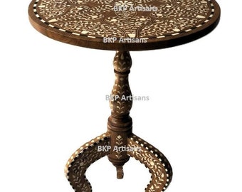 Inlay Coffee Table| Bone Inlay Table| Inlay Coffee table| Inlay side table| Home decor wood| Indian handcrafted| Coffee table