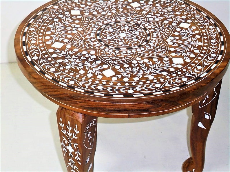 Inlay Coffee TableInlaid Coffee Table AcrylicChristmas | Etsy