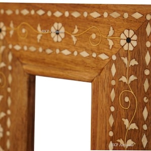 Inlaid Photo Frame|inlaid Mirror Frame| India Antique Frame|bone Inlay ...