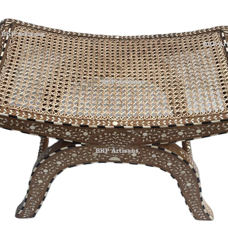 Bone Inlay Bench - Etsy