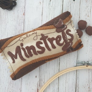 Felt Minstrels sweet wrapper
