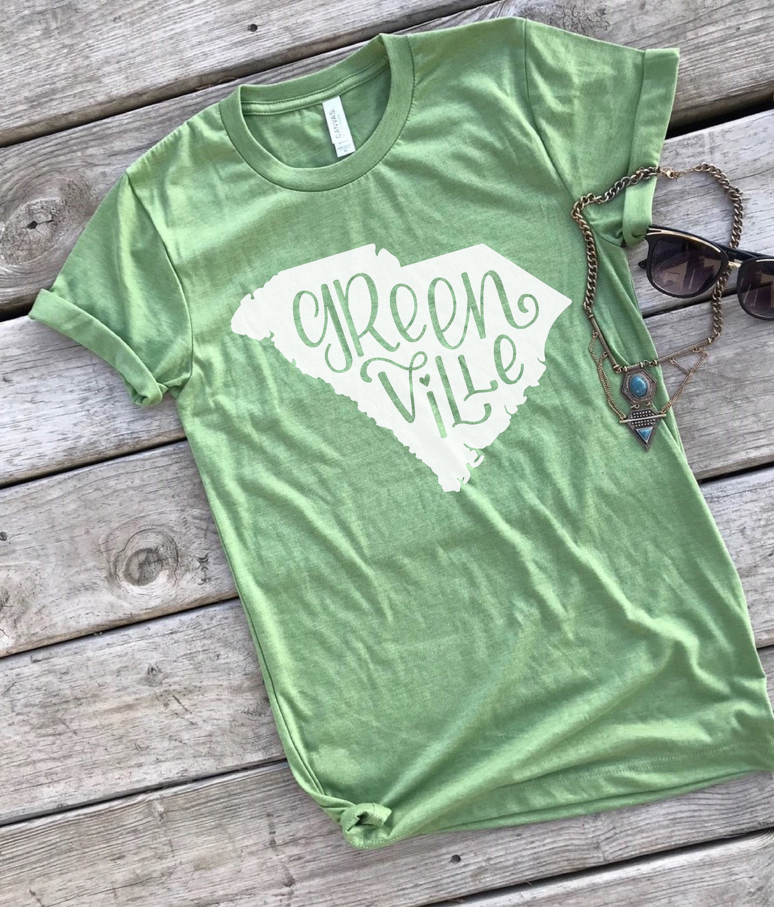 Greenville South Carolina Tshirt Yeah That Greenville Graphic Tees