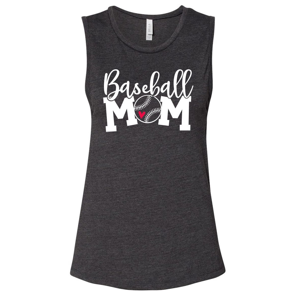 Baseball Mom Sleeveless Tank Top Saying T shirt Graphic Tees