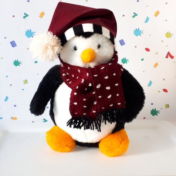 hugsy penguin soft toy
