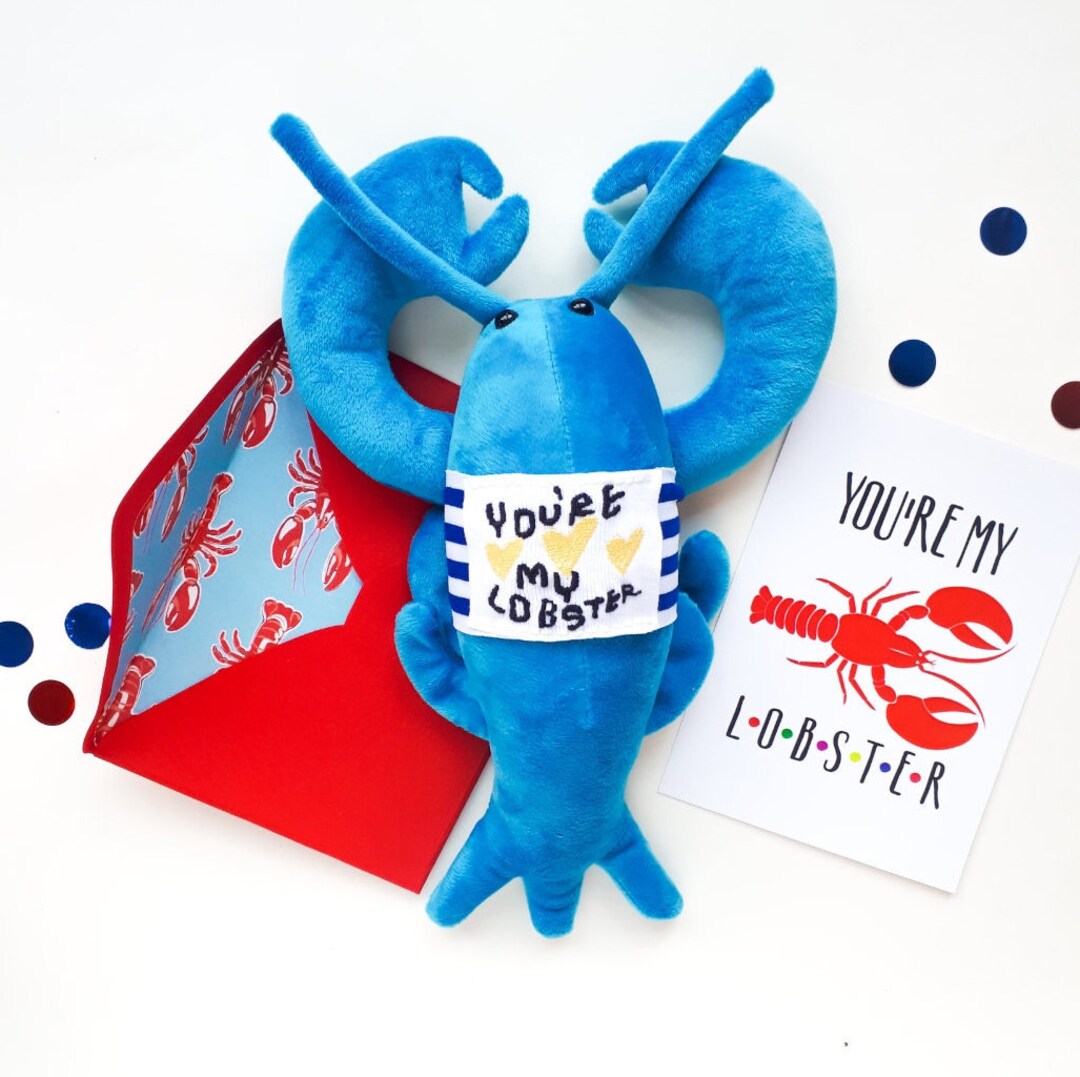 You're My Lobster Gift Box Friends TV Show Blue Lobster Etsy