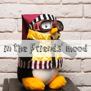 45cm Joey's Friend Penguin Hugsy Plush Toys Cute Rachel Penguin Stuffe -  Supply Epic