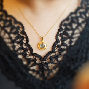 Labradorite Necklace, Layering Necklace, Gemstone Gold Necklace, Women Necklace, Gift For Her, On Sale, 18k Gold Necklace Adjustable 20 inch