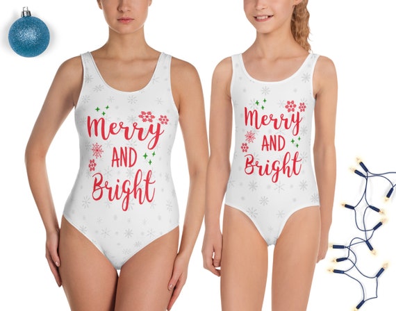 christmas bathing suits
