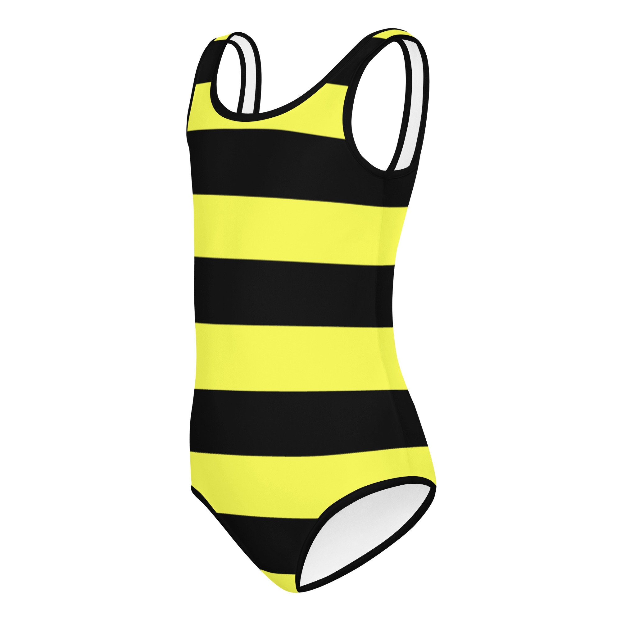 Girl Swimsuit, Honey Bee Swimsuit, Girls One Piece Swimsuit, Kids