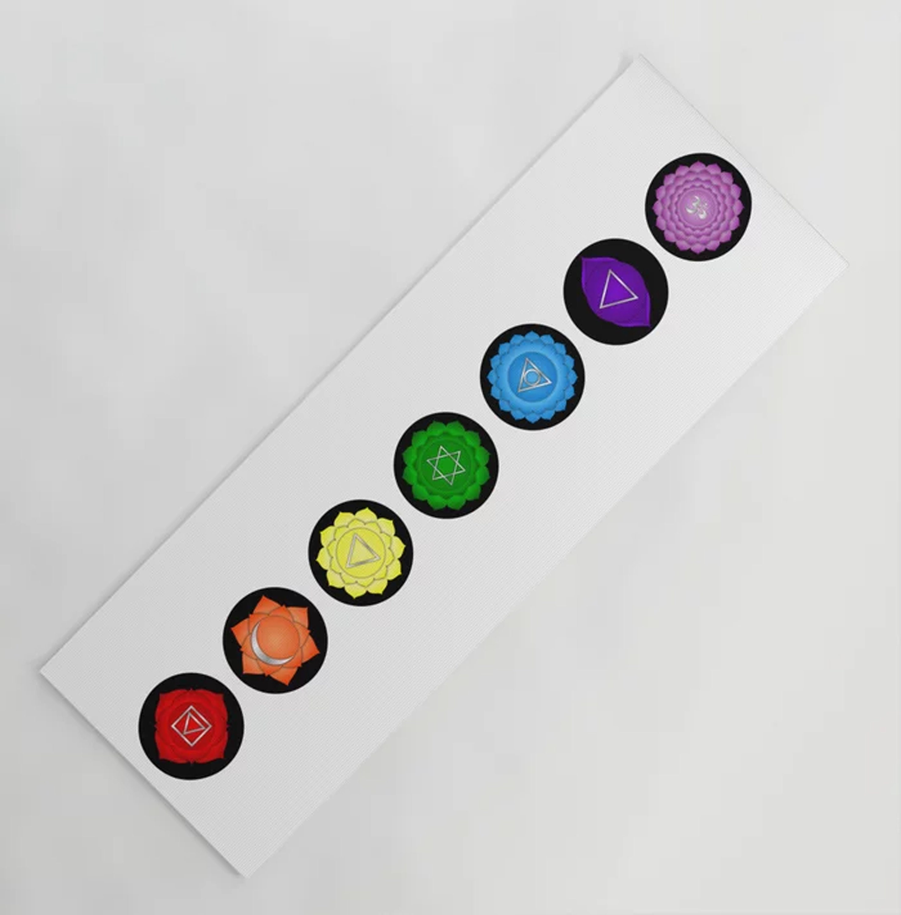 Kundalini Yoga Mat Seven Chakras Yoga Mats Yoga Gift Sacred Etsy