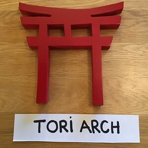 Handcrafted Oriental Japanese ‘HOPE’ Symbol In ‘RED’ Koi//Patio//Zen//Garden//Etc