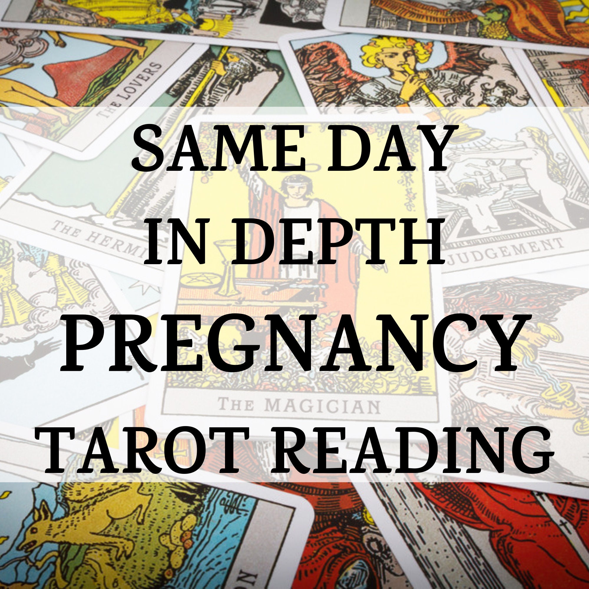 Twin Pregnancy Tarot Cards Printable Cards