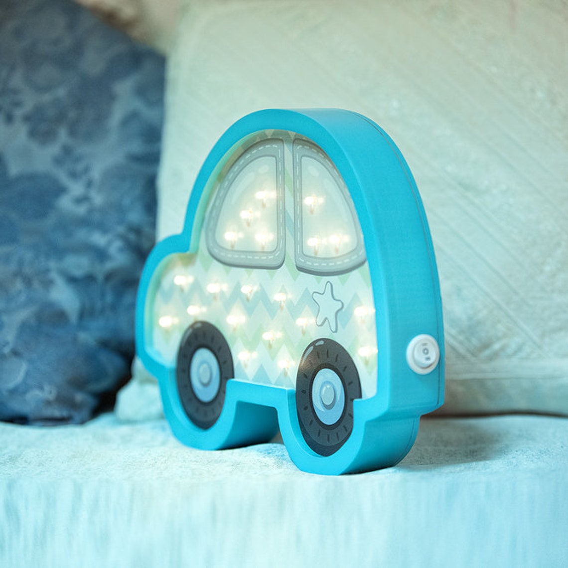 Baby Light, Cars Night Light, Wall Lighting, Cars Design, Present