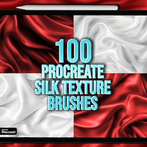 Silk Procreate brushes. Silk Procreate texture brushes. Procreate silk texture brushes