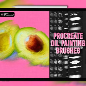Procreate オイル ブラシ | Procreate オイル ペイント ブラシ | オイル Procreate ブラシ | Procreate スマッジ ブラシ | Procreate ペイント ブラシ