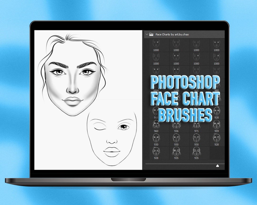 Face Chart Brushes Face Brushes Portrait
