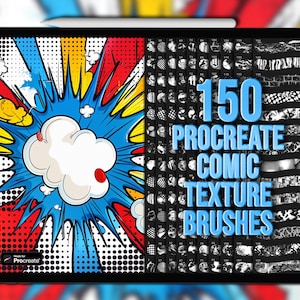 Pinceles de textura de cómics de Procreate / Pinceles de cómics de Procreate / Pinceles de textura de cómics de Procreate