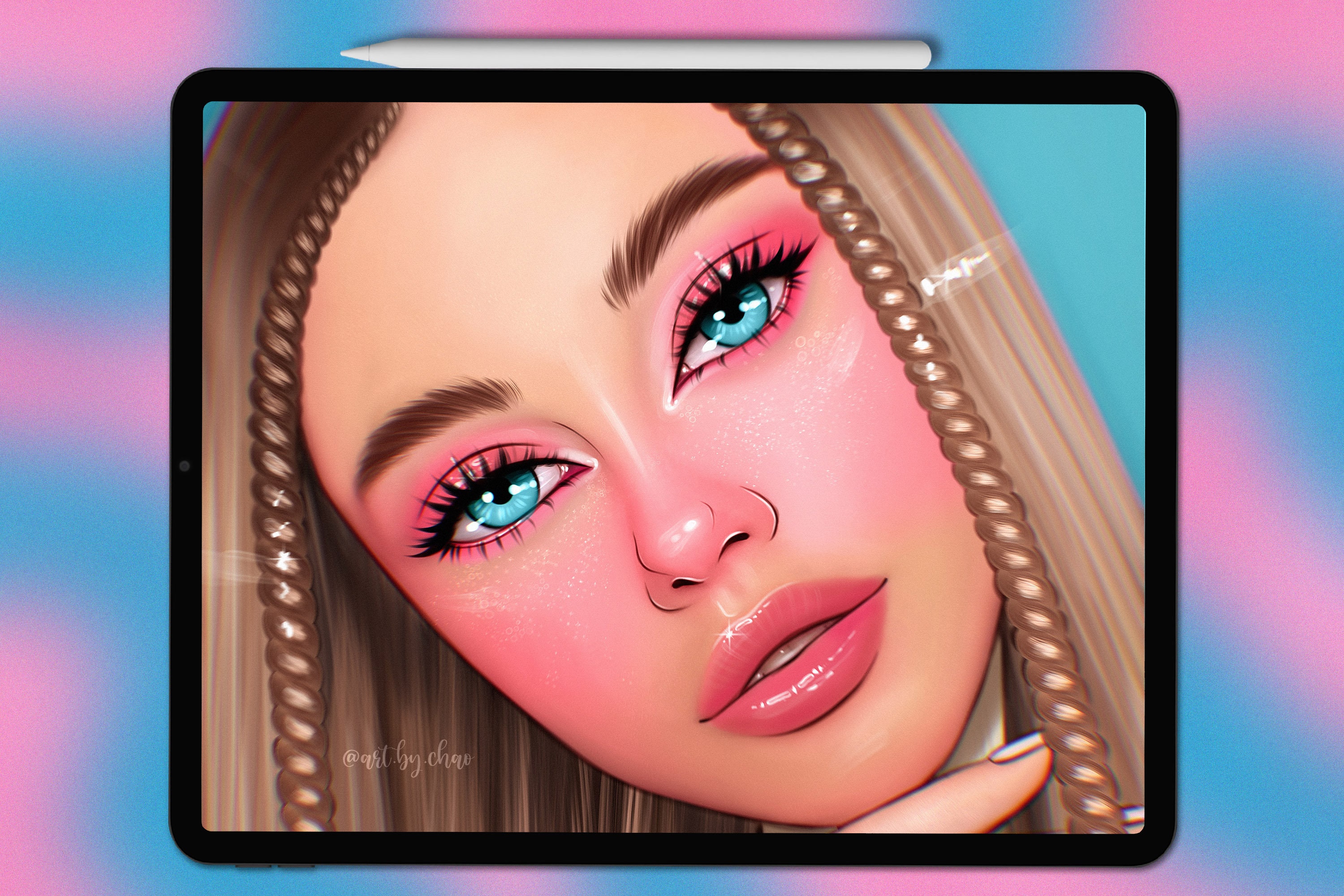 Procreate Eyebrow Stamp Brushes Procreate Stamp Brushes Etsy