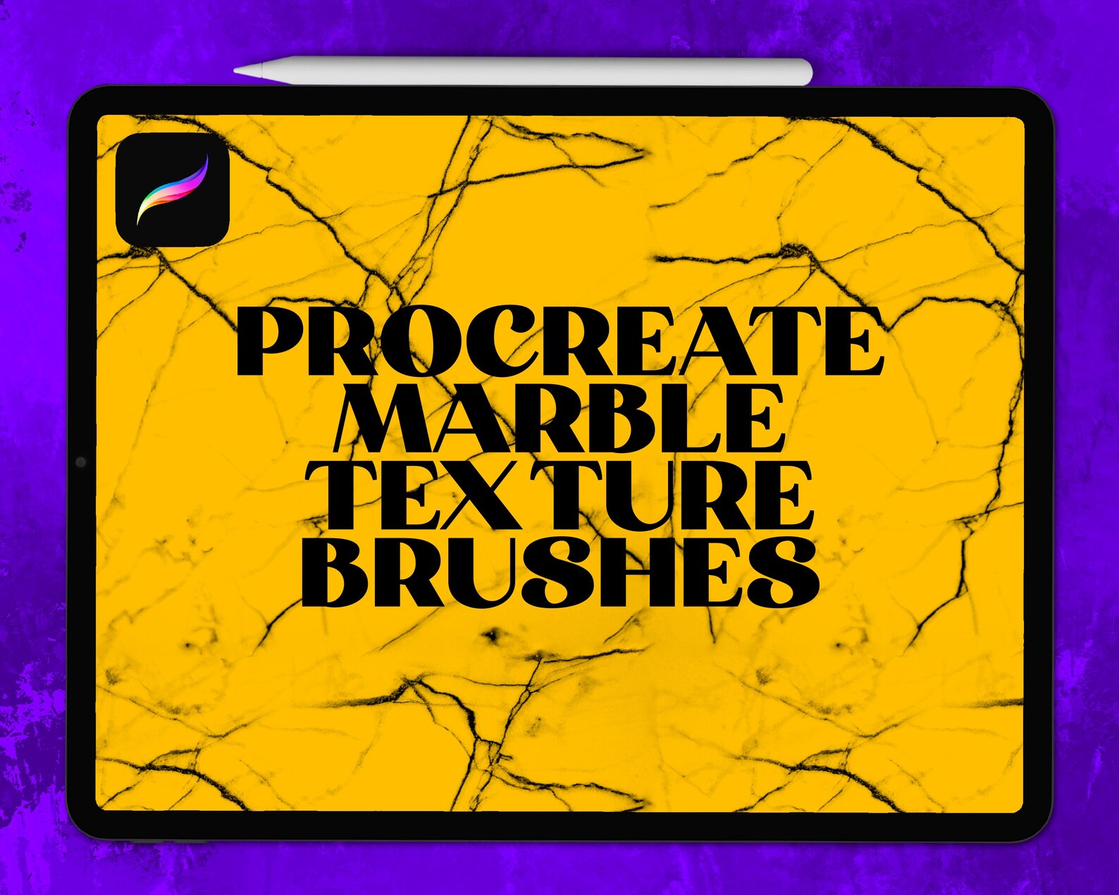 Procreate Marble Texture Brushes. Procreate Stamp Brushes. Etsy