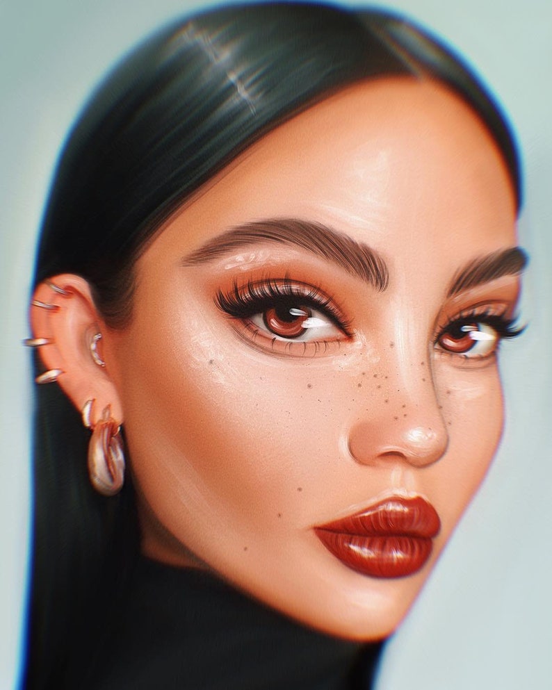 Procreate Makeup Brushes Procreate Makeup Stamp Brushes Etsy