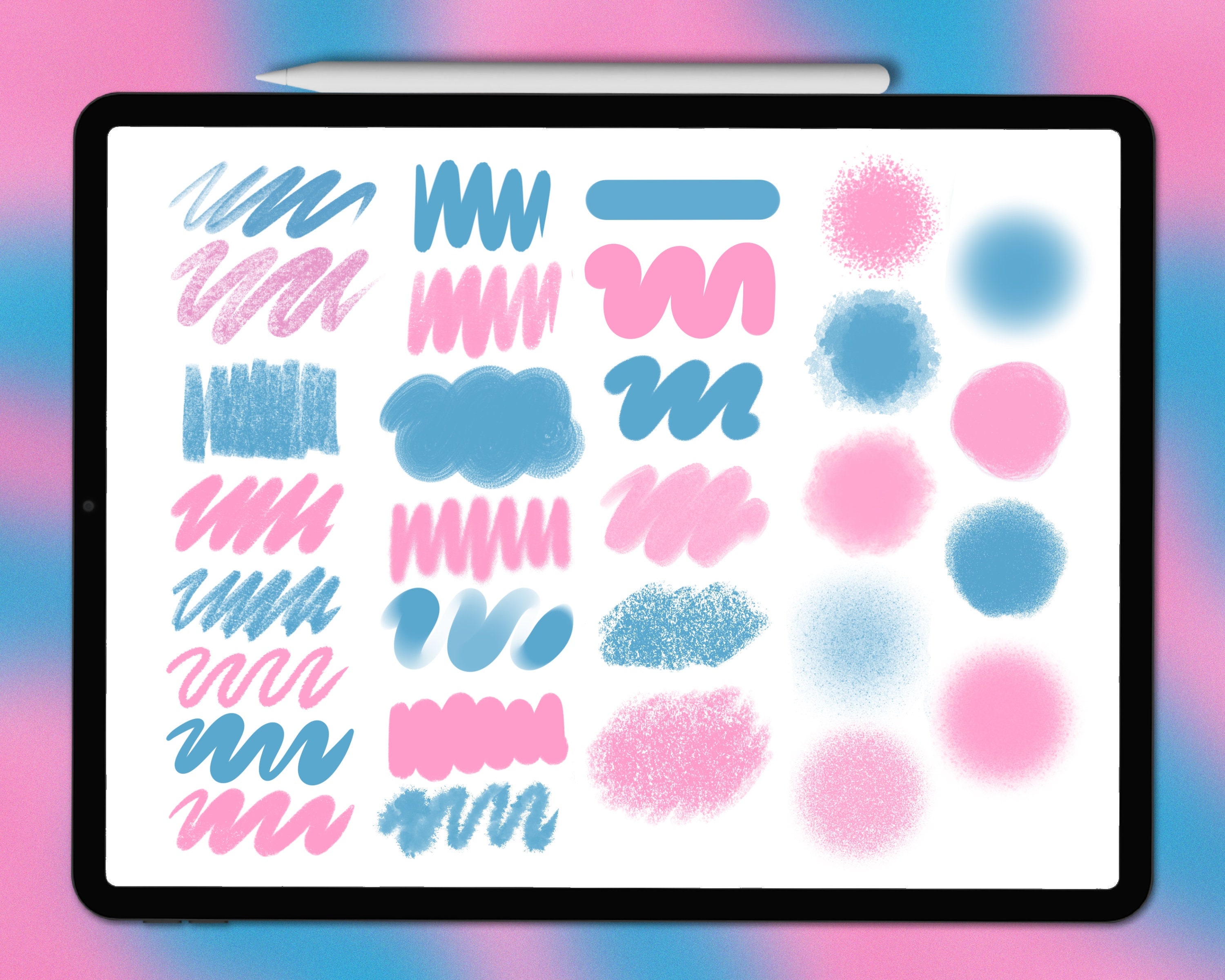 Procreate Cartoon Brushes Procreate Sketch Brushes Etsy