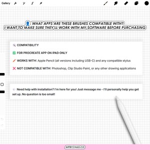 The image is a screenshot of a website or application interface with a grid layout, featuring a white pen and a message asking for help with installation.