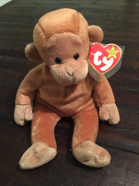 Ty Mützen-Babys Bongo Der Affe 1995 Rentner Pvc | Etsy