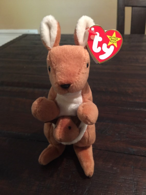 pouch 1996 beanie baby