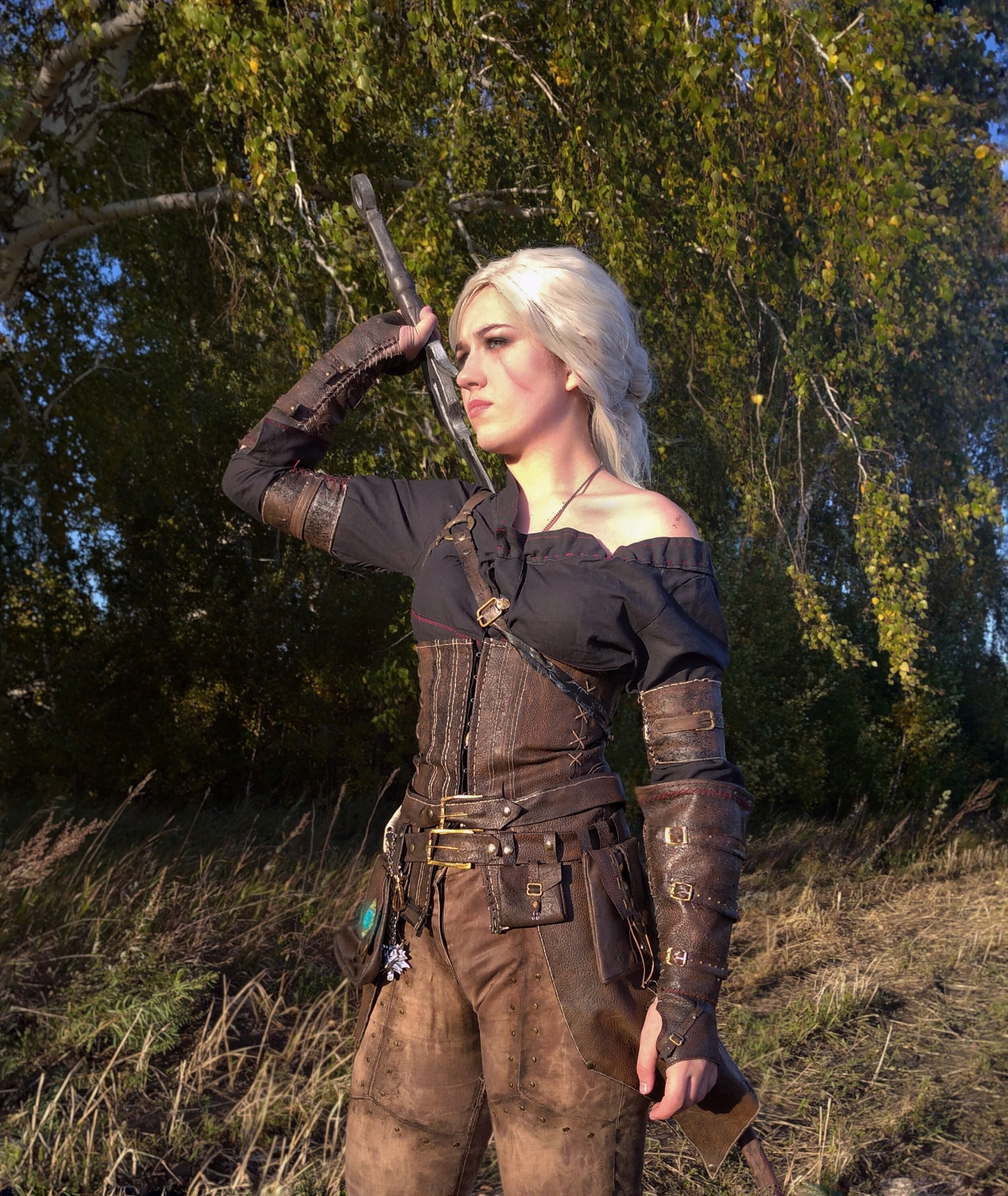 Ciri cosplay Costume Witcher 3 Wild Hunt Etsy