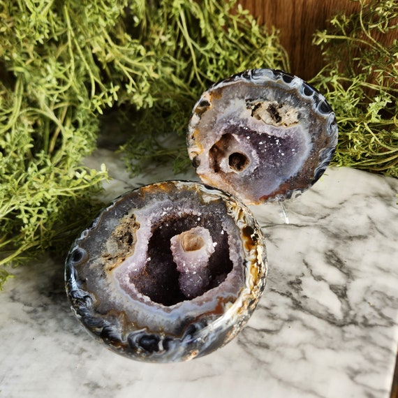 Cut Agate Druzy Geodes Cut Agate Druzy Geodes