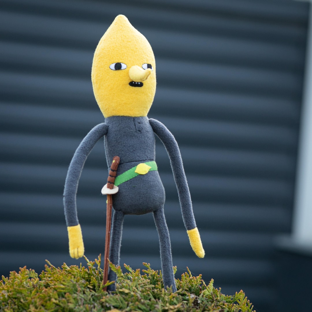 タグ付き新品 アドベンチャータイム レモンスイーツ ぬいぐるみ レモングラブ タグ付き新品 アドベンチャータイム レモンスイーツ ぬいぐるみ レモン