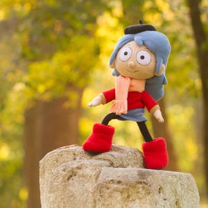 Hilda Twig plush - handmade Hilda inspired dolls, Hilda plush, Twig plush, Hilda doll, Twig decoration, handmade plush