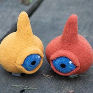 SCP-131 Eye pods plush, SCP 131 stuffed animal, handmade soft plushie, the eyepods monster plush